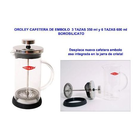 Prensa Francesa Oroley Spezia 300ml / 600ml