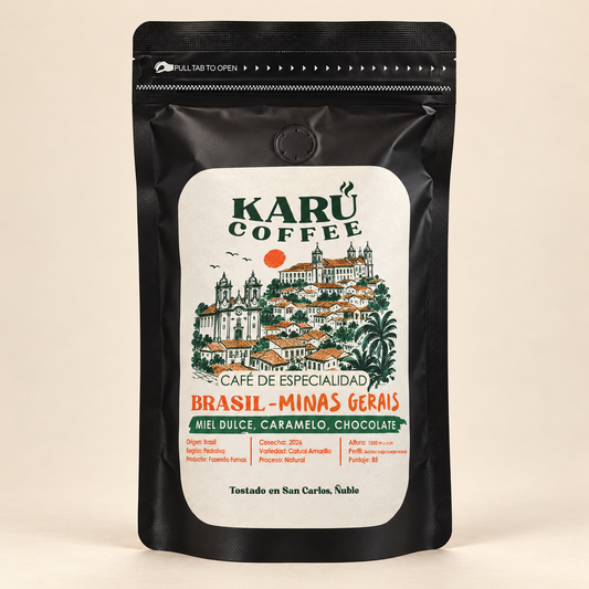 Brasil Minas Gerais Karü Coffee — Vista frontal