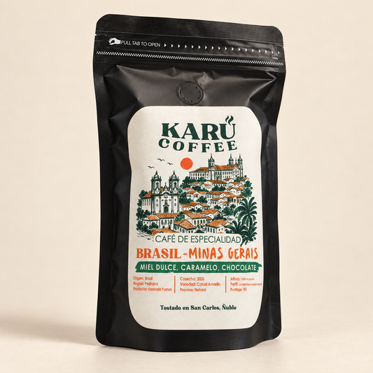 Brasil Minas Gerais Karü Coffee — Vista en ángulo
